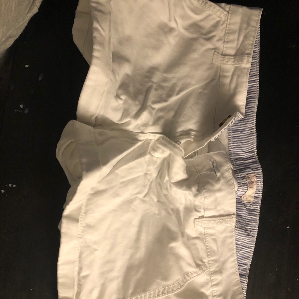 White shorts